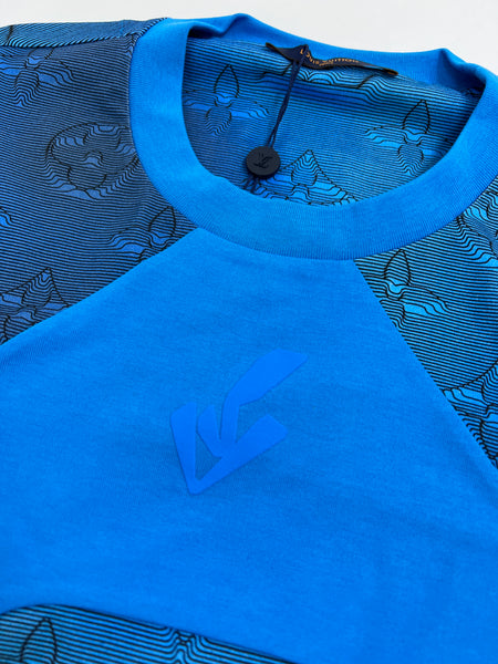 Louis Vuitton Louis Vuitton 2054 Intarsia Printed T-Shirt Blue/Multi