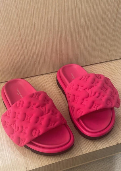 Pool Pillow Comfort Sandals - Luxury Pink