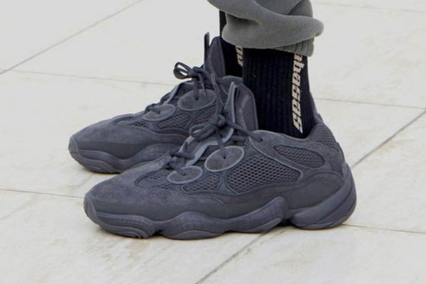 The Yeezy 500 Arrives In A Black Colourway