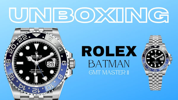 Unboxing the Rolex 'Batman' GMT Master II 126710BLNR