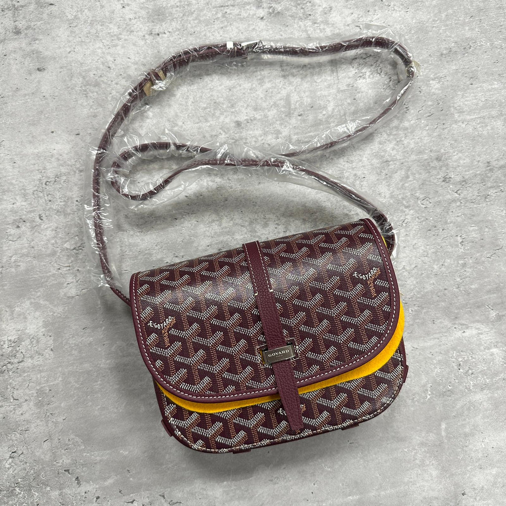Goyard Belvedere PM Grey Sling Bag crossbody Bag, Luxury, Bags & Wallets on  Carousell