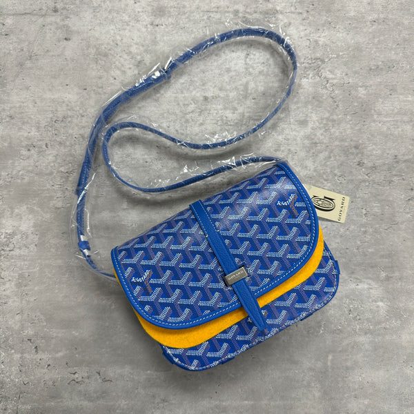 Goyard Belvedere Crossbody Bag PM Blue