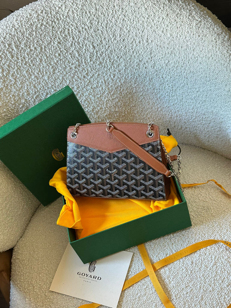 Goyard Rouette Structuré Mini Bag (Black/Tan) – The Luxury Shopper