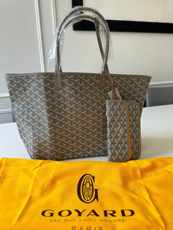 Goyard Saint Louis Claire Voie Reversible Tote Bag in Yellow