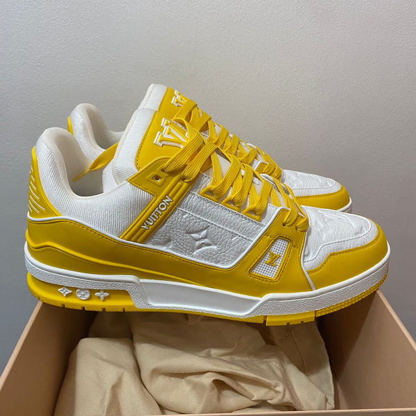louis vuitton yellow sneakers
