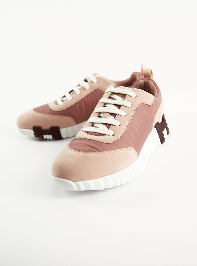 Hermès Bouncing Sneakers (Rose / Rose Opaline)
