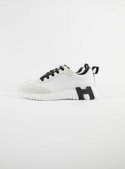 Hermès Bouncing Sneakers (White / Black)