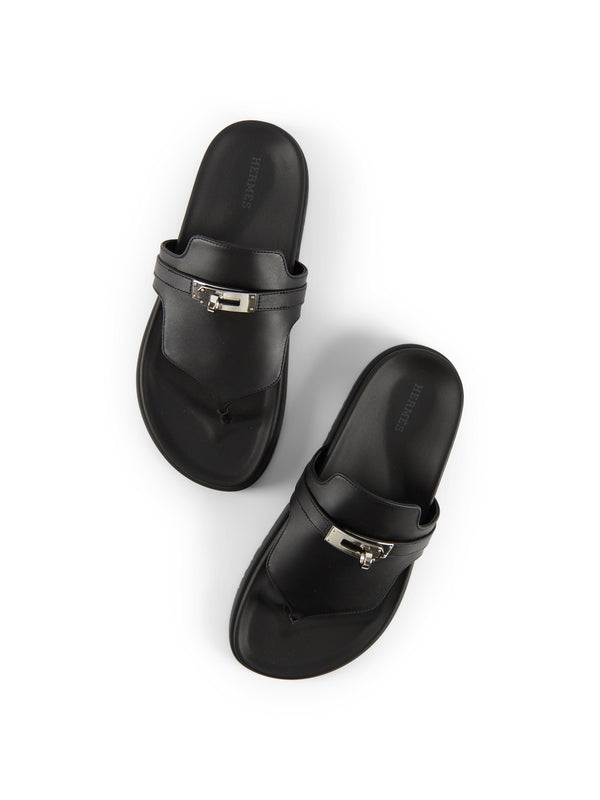 Hermès Empire Sandals (Black)