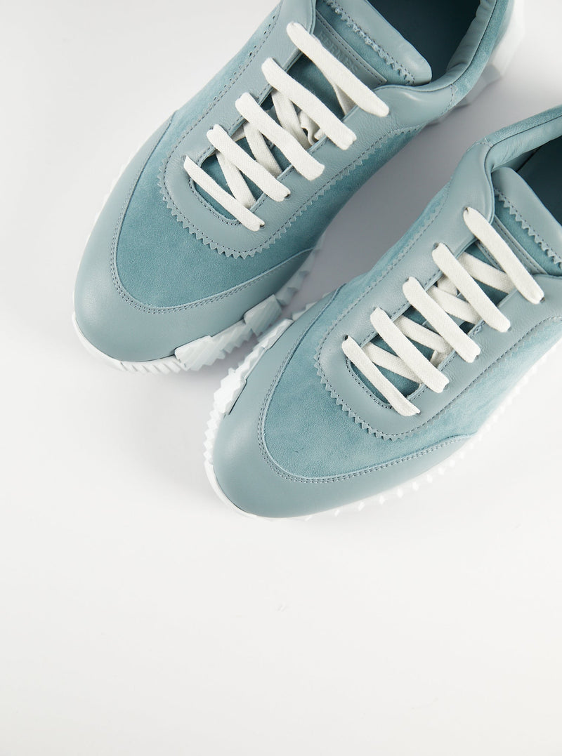 Hermès Bouncing Sneakers (Vert D'eau)