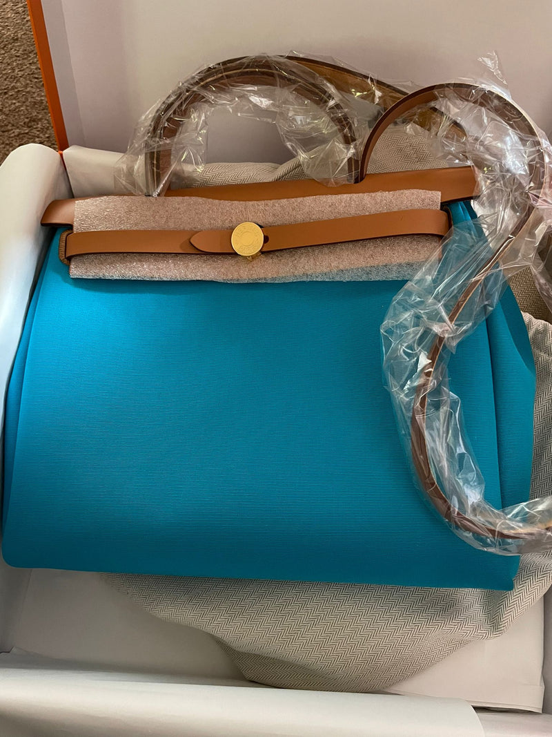 2021 Brand-new Hermes Mini Evelyne, Luxury, Bags & Wallets on Carousell
