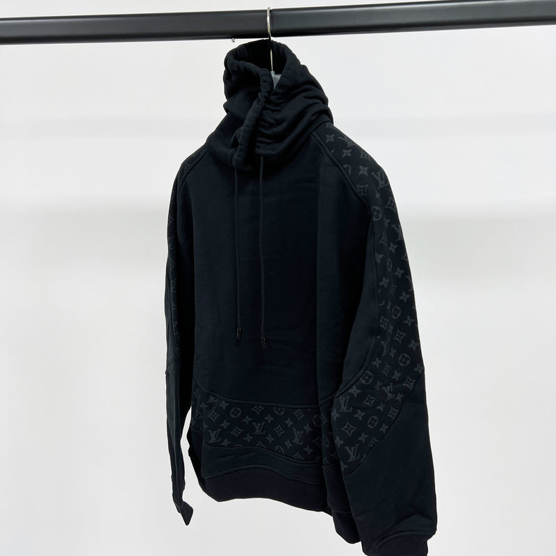 Louis Vuitton 2020 Circle Cut Monogram Hoodie - Black Sweatshirts & Hoodies,  Clothing - LOU737290