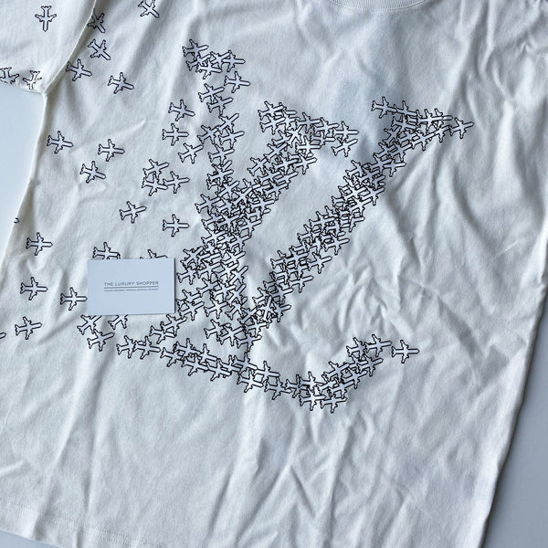 Louis Vuitton LV Planes Printed T-Shirt White – The Luxury Shopper