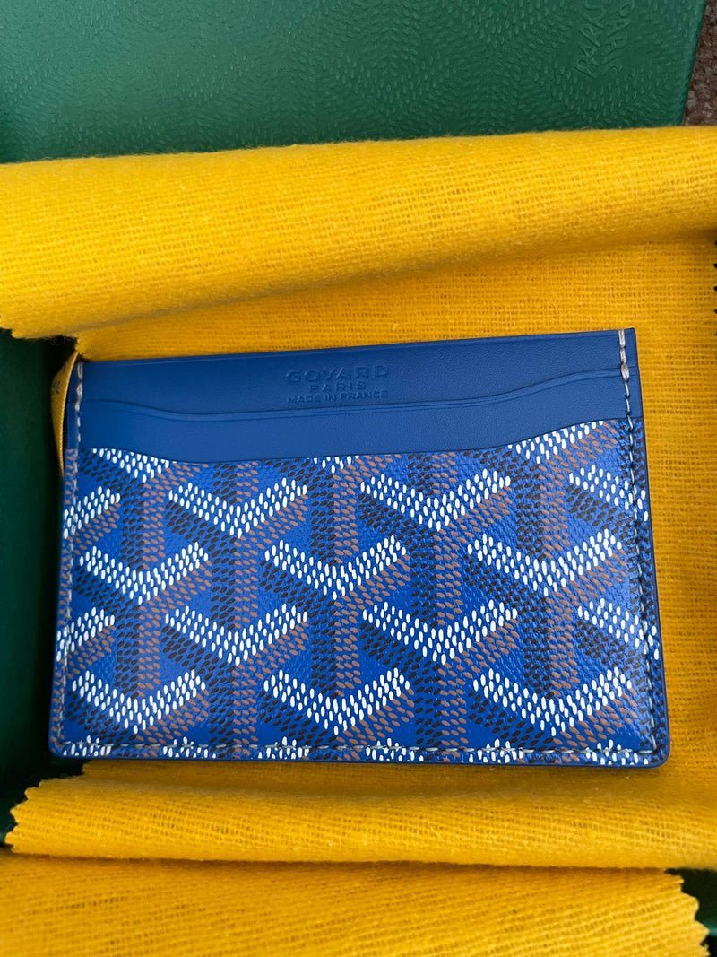 Goyard Saint-Sulpice Cardholder (Blue) – The Luxury Shopper