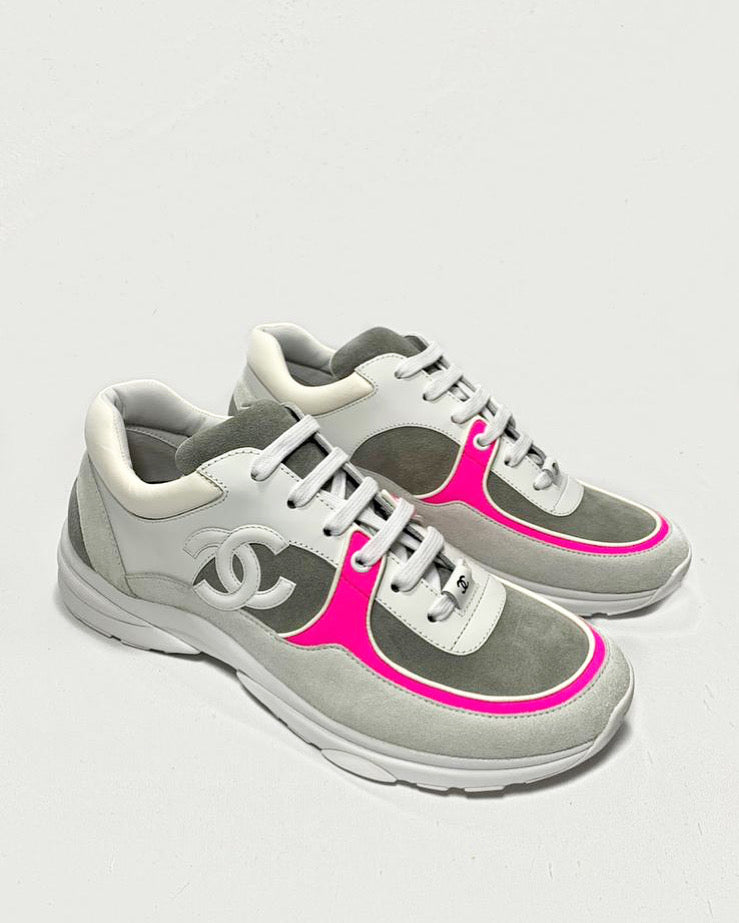 CHANEL, Shoes, Chanel Trainers In Pink
