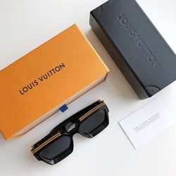 Louis Vuitton 1.1 Millionaires Sunglasses Black in Acetate with