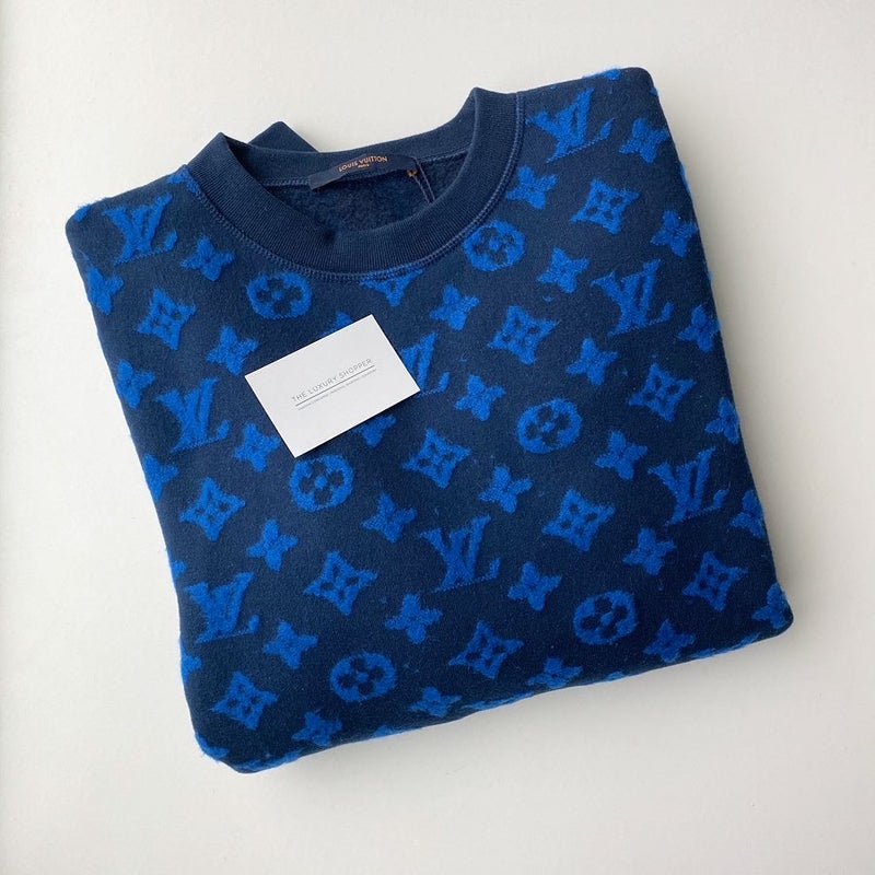 Louis Vuitton Full Monogram Jacquard Crew Neck – The Luxury Shopper