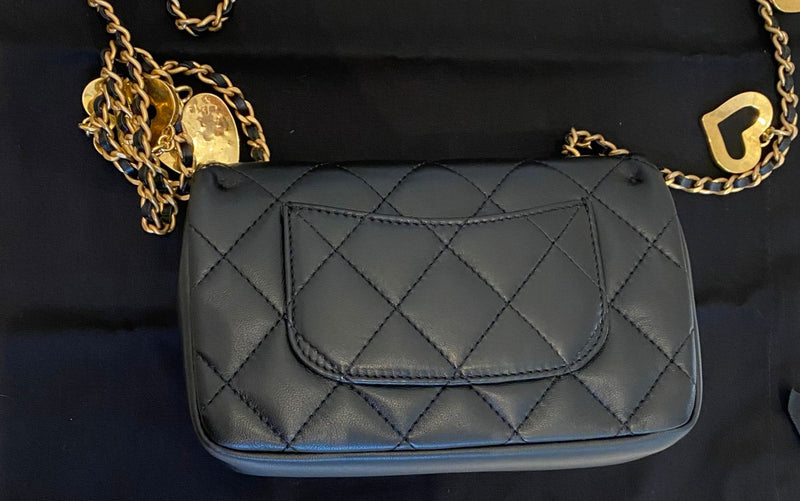 Chanel Mini Flap Bag Lambskin with Gold Hardware