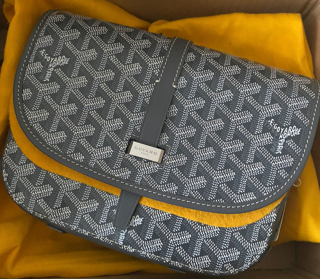 Goyard Belvedere Crossbody Bag PM Grey