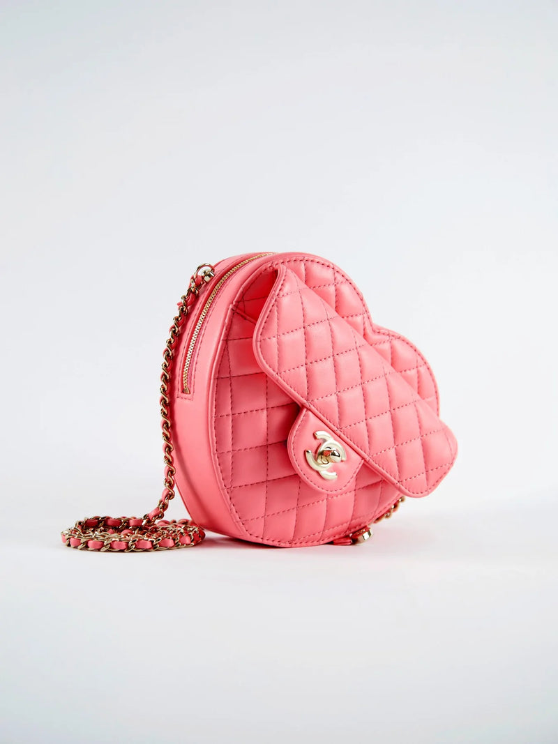Chanel Heart Bag Pink (Large)