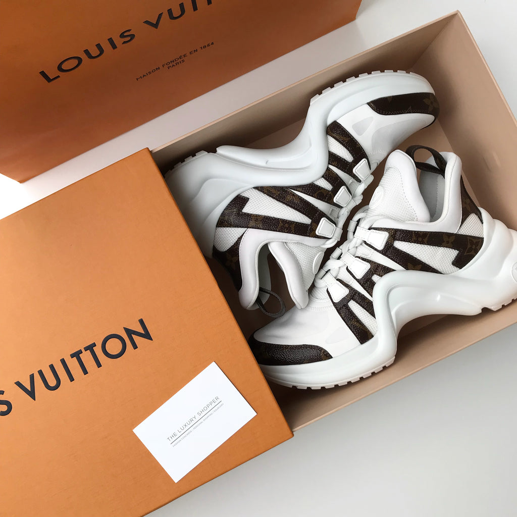 Louis Vuitton Archlight Sneaker Monogram Chunky SS18 White – The