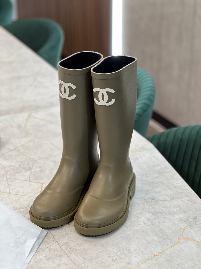 Chanel High Boots (Dark Beige) – The Luxury Shopper