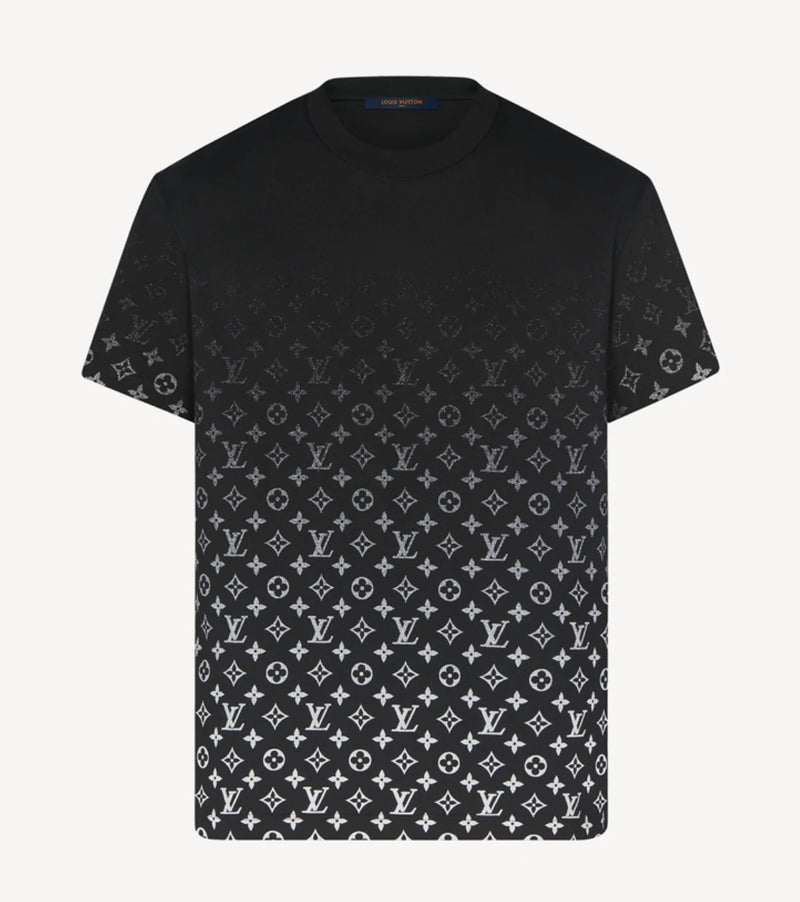 Louis Vuitton Monogram Gradient T-Shirt Noir/Black for Sale in