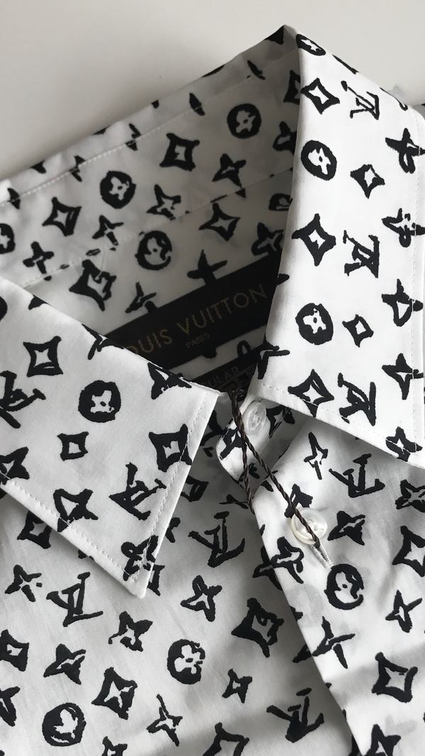 Louis Vuitton Logo Print Shirt