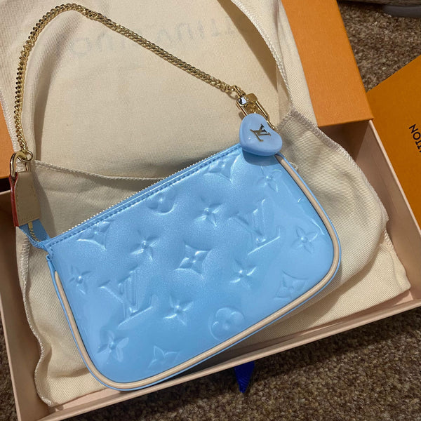Louis Vuitton Mini Pochette Accessoires Lollipop Blue – The Luxury Shopper