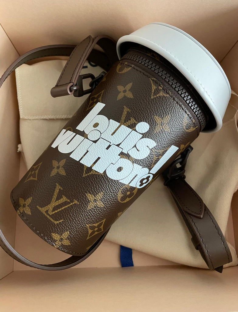 Louis Vuitton The Coffee Cup pouch was unveiled at