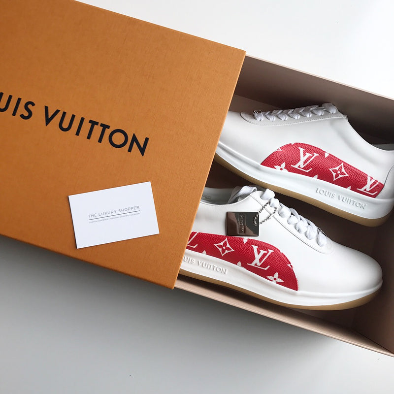 Louis Vuitton x Supreme Sport Sneaker White – The Luxury Shopper