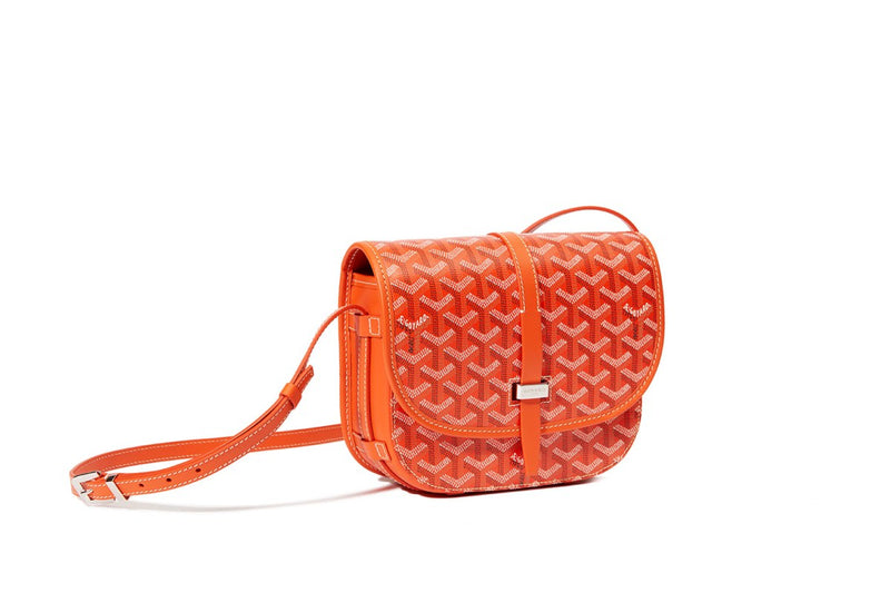 Goyard Belvedere Crossbody Bag PM (Orange)