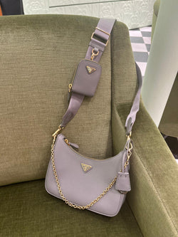 Buy Prada White Mini Crossbody Bag in Saffiano Leather for WOMEN in Oman