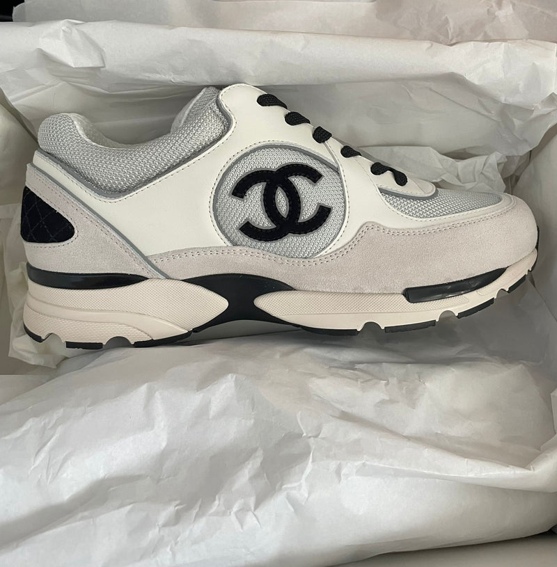 Chanel White Sneakers  Sneakers, White sneakers, Chanel sneakers