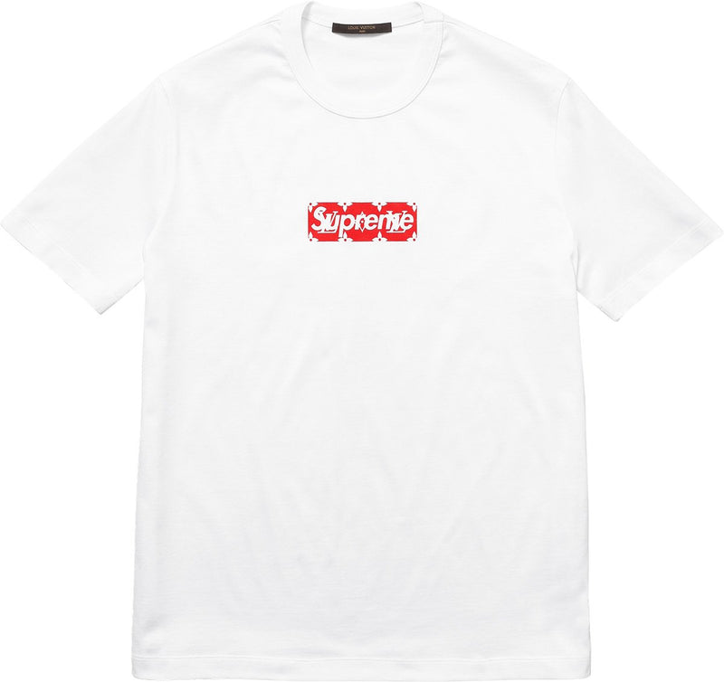 Louis Vuitton x Supreme Box Logo T Shirt White – The Luxury Shopper