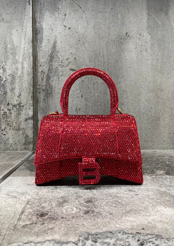 Crystal Balenciaga Hourglass Bags Are Stealing The Show  Glamour and Gains